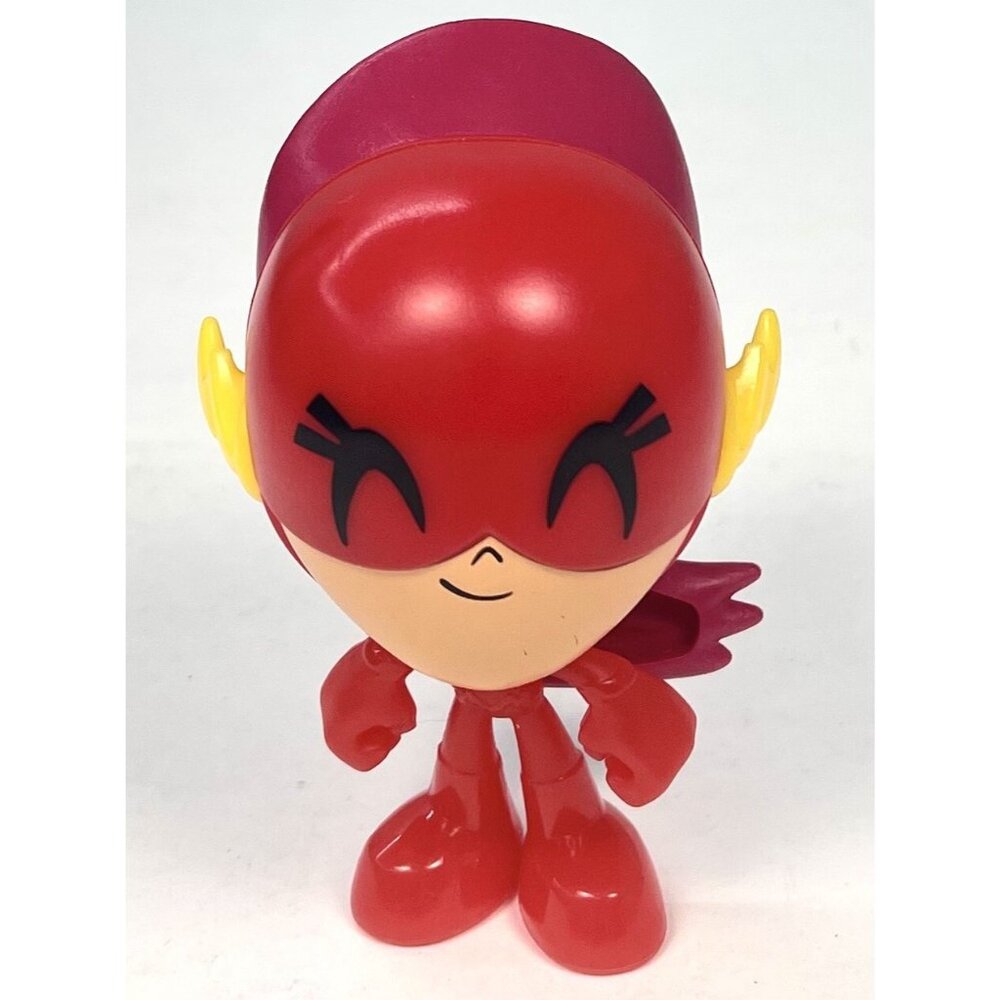 2020 Sonic Wacky Pack Kid's Meal Toy Teen Titans Go! STARFIRE AS THE FLASH EUC